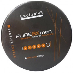 ExclusivE PureSX Men Wax Matt Hair Effect - Wosk Matowy do Włosów 100ml