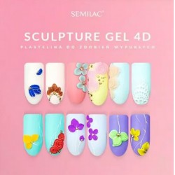 Semilac Plastelina Sculpture gel 4D 5g